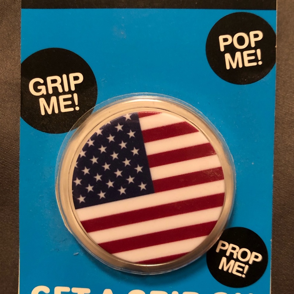 American flag pop socket